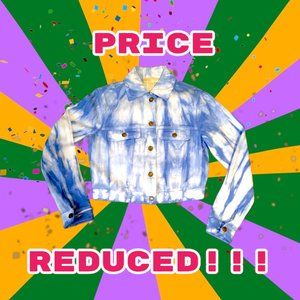 Michael Kors Tie Dye Denim Jacket